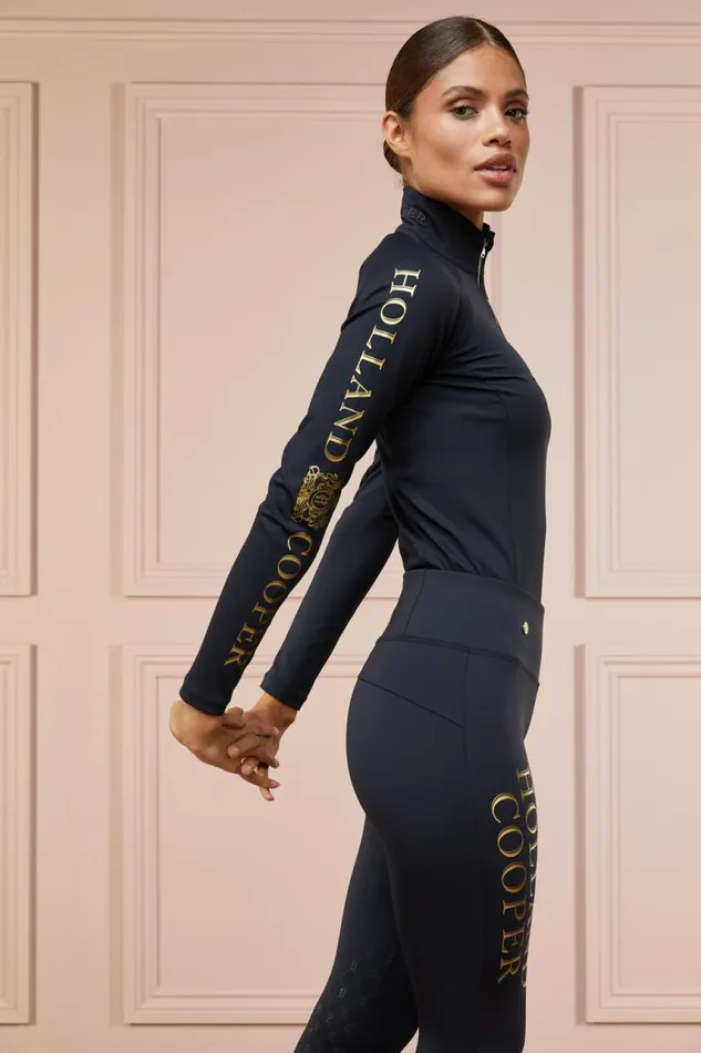 Equestrian Base Layers Holland Cooper Base Layer Slate Gold