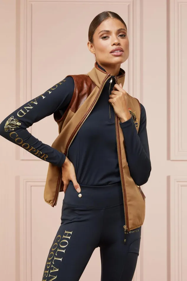 Equestrian Base Layers Holland Cooper Base Layer Slate Gold