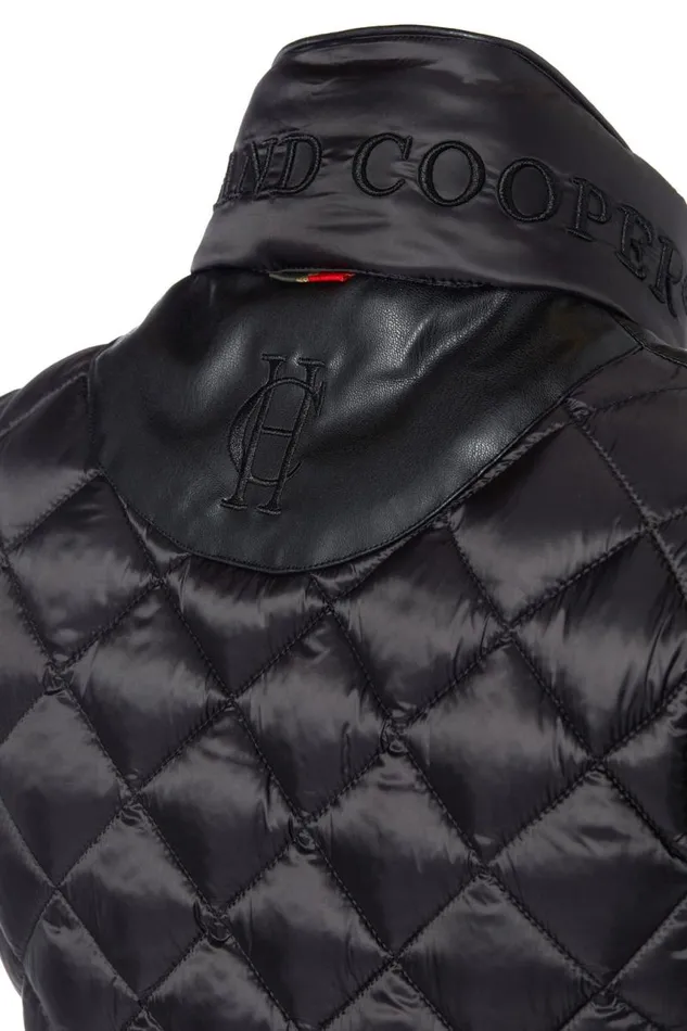 Equestrian Gilets Holland Cooper Diamond Quilt Classic Gilet Black