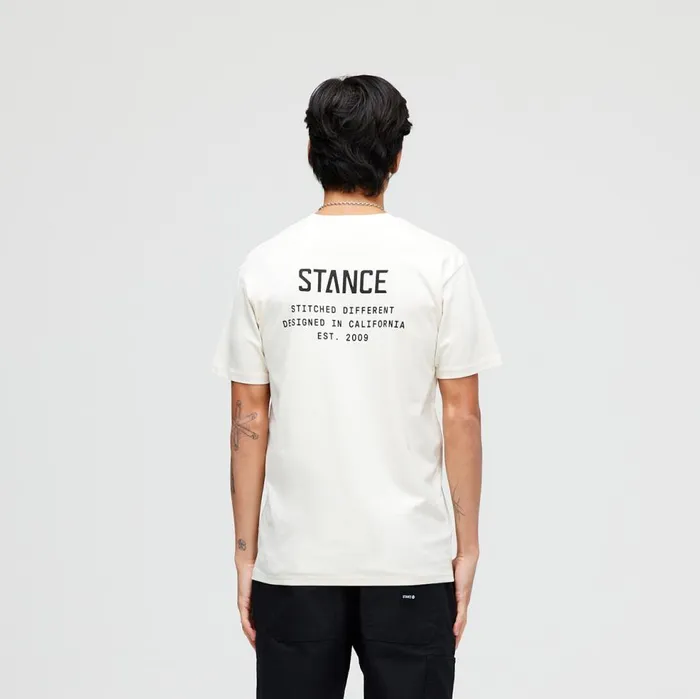 Established Tee Vintagewhite Men Stance Graphics