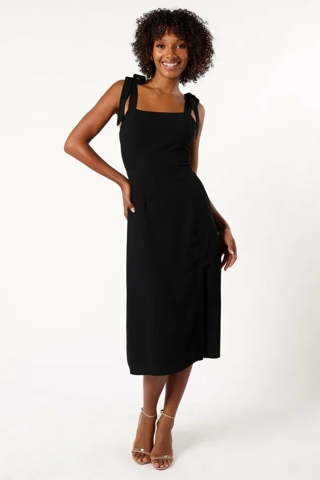 Event Dresses Women Laurel Dress Black Petal and Pup