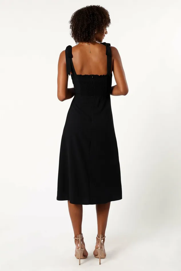 Event Dresses Women Laurel Dress Black Petal and Pup
