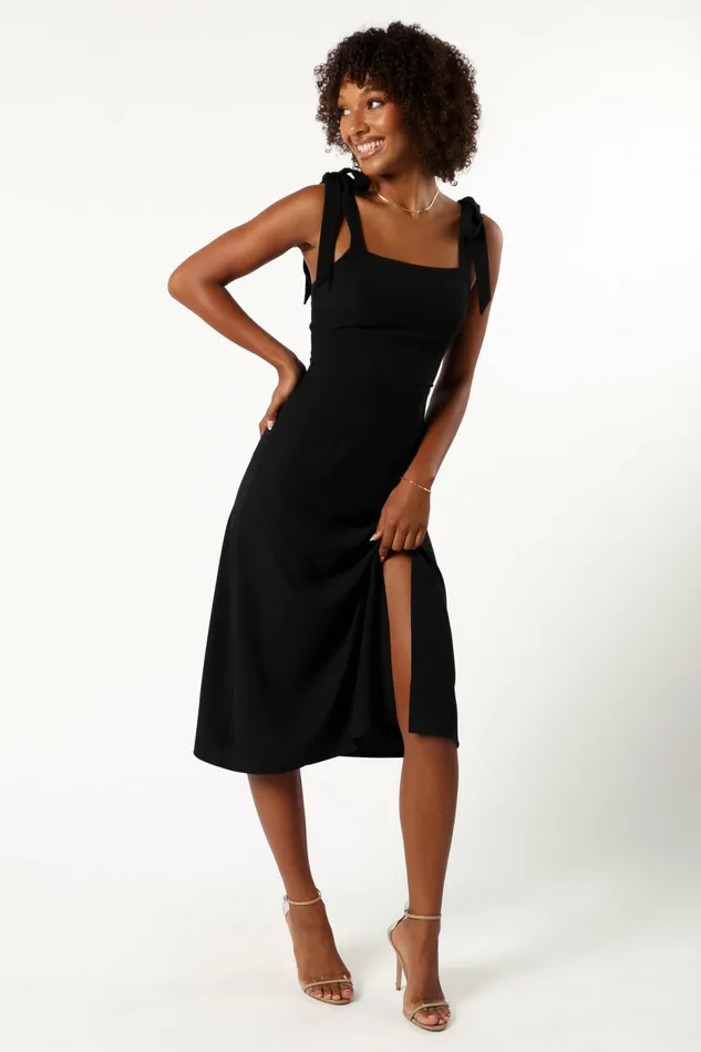 Event Dresses Women Laurel Dress Black Petal and Pup