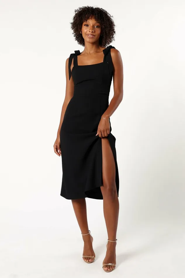 Event Dresses Women Laurel Dress Black Petal and Pup