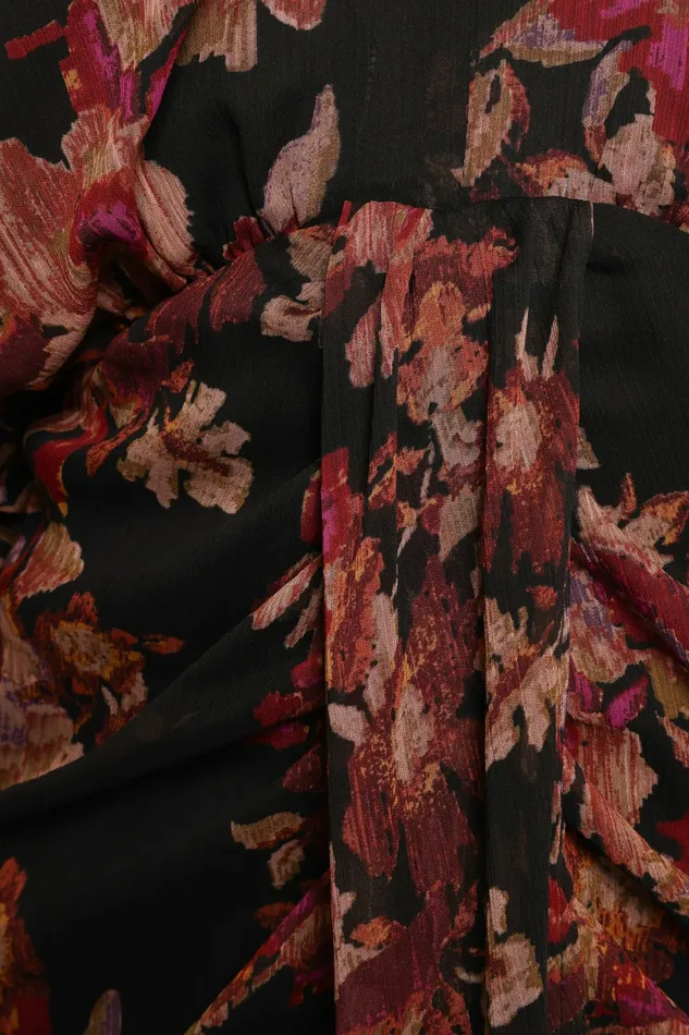 Fall Dresses Petal and Pup Women Audrina Maxi Dress Deep Night Floral