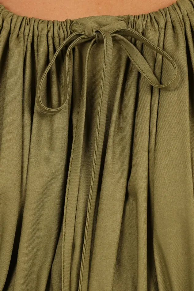 Fall Dresses Women Petal and Pup Juliana Maxi Dress Olive