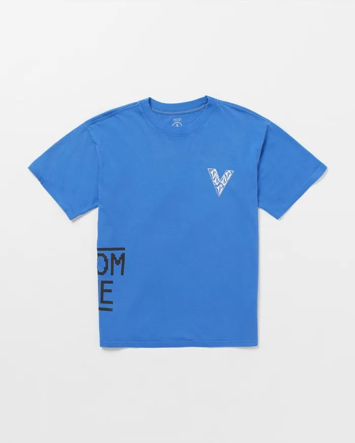 Fergadelic Short Sleeve Tee 8211 Patriot Blue Mens Volcom Tops and Tees