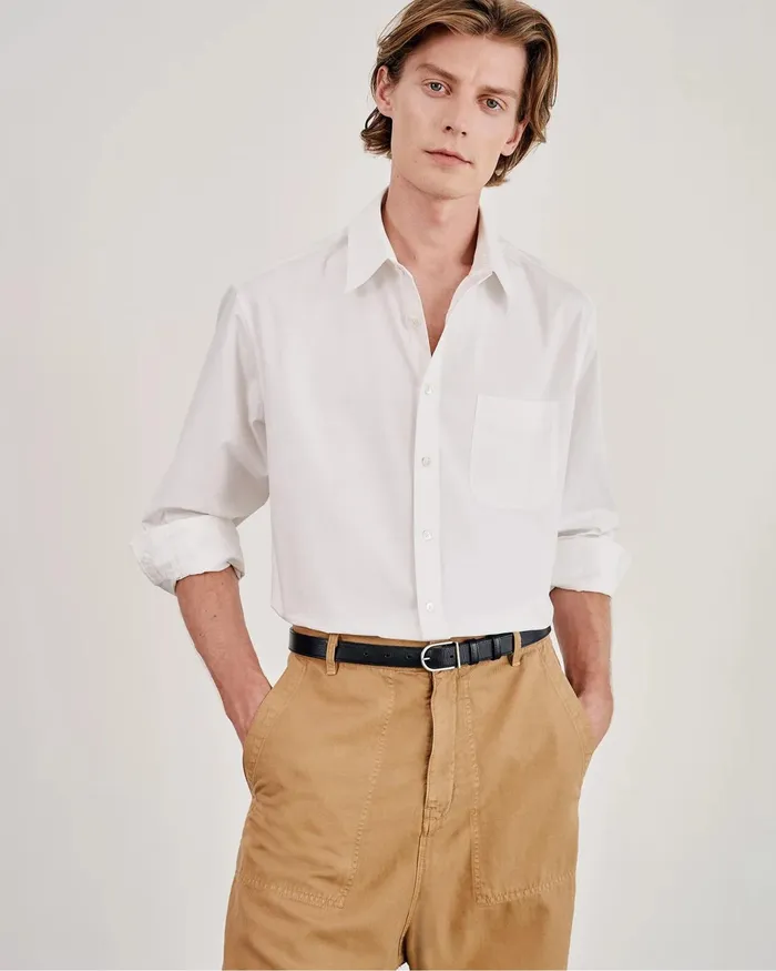 FINN SHIRT Ivory Men Nili Lotan Shirts