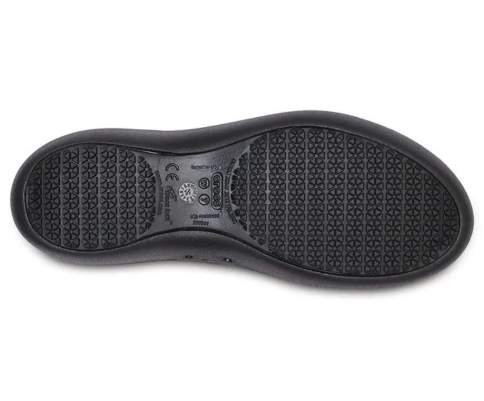 Flats Women Crocs Crocs At Work Flat Black