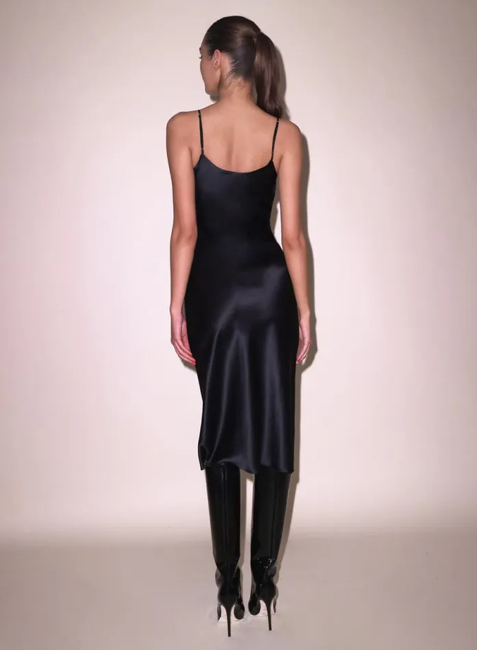 Fleur Du Mal Dresses Vampire Rose Embroidery Slip Dress Black 8211 Women Fleur Du Mal Dresses Vampire Rose Embroidery Slip Dress Black 8211 Women
