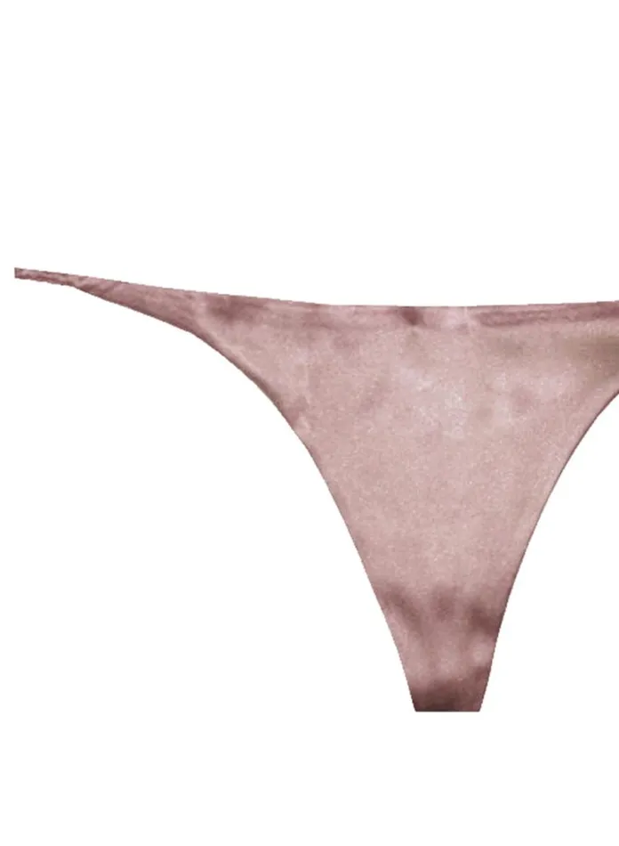 Fleur Du Mal Essentials Panties Luxe VString 8211 Women