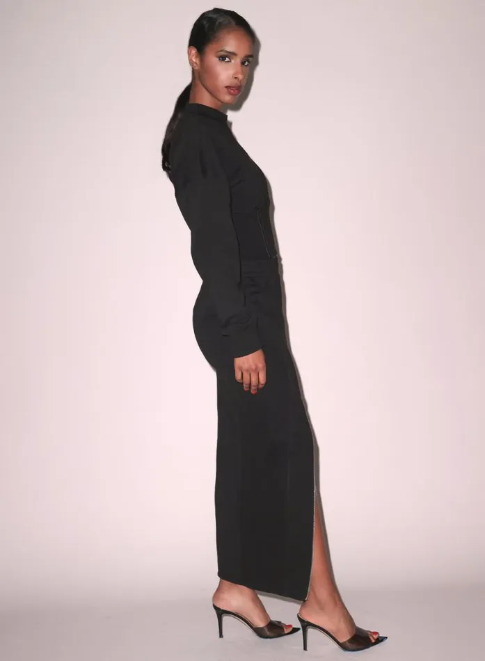 Fleur Du Mal Knitwear Corset Jumper Black 8211 Women Fleur Du Mal Knitwear Corset Jumper Black 8211 Women