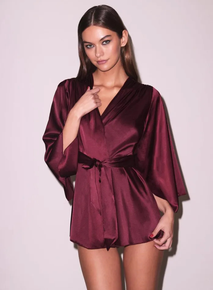Fleur Du Mal Robes Angel Sleeve Robe 8211 Women