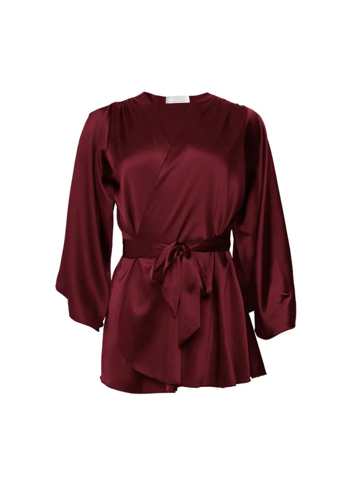 Fleur Du Mal Robes Angel Sleeve Robe 8211 Women Fleur Du Mal Robes Angel Sleeve Robe 8211 Women