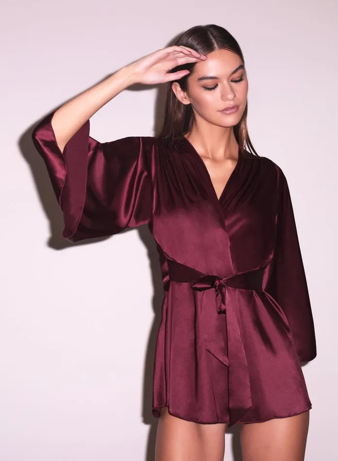 Fleur Du Mal Robes Angel Sleeve Robe 8211 Women Fleur Du Mal Robes Angel Sleeve Robe 8211 Women