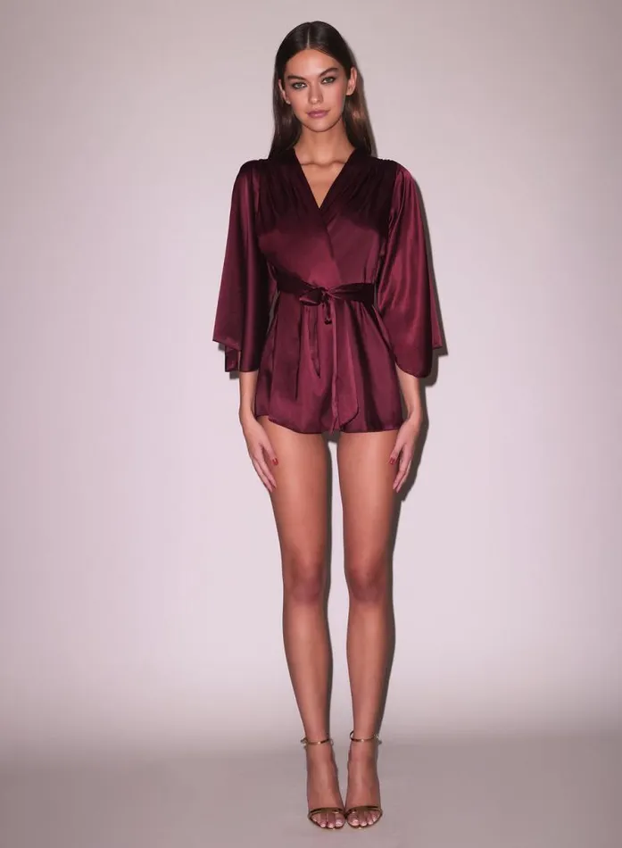 Fleur Du Mal Robes Angel Sleeve Robe 8211 Women Fleur Du Mal Robes Angel Sleeve Robe 8211 Women