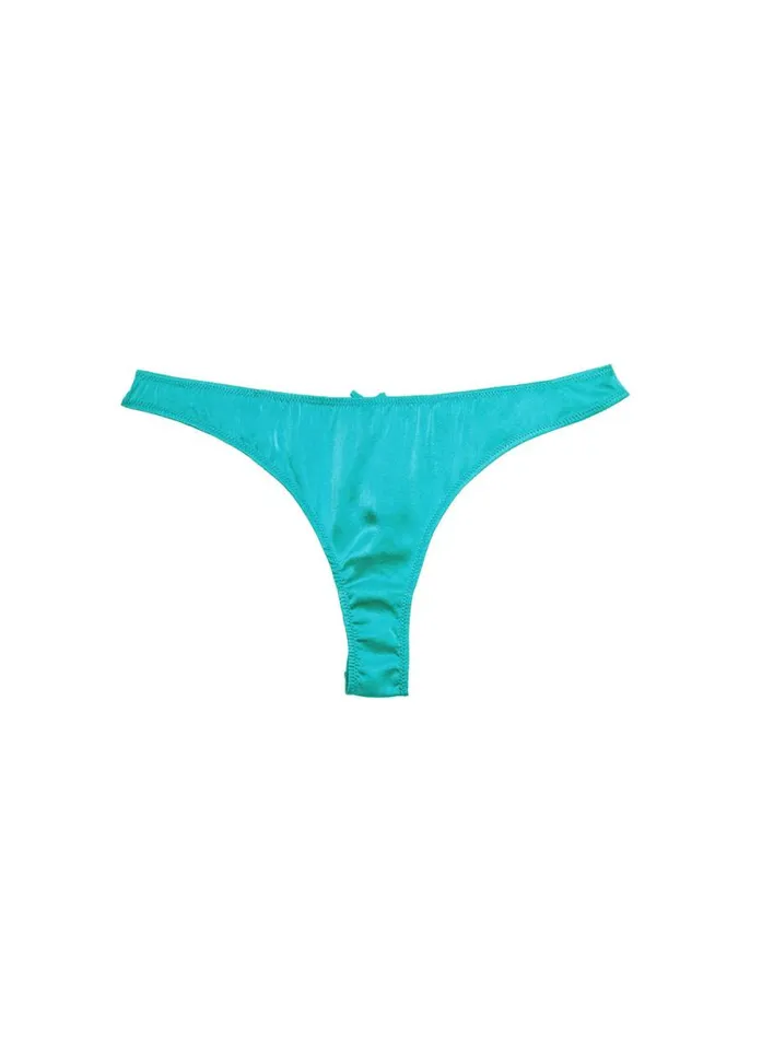 Fleur Du Mal Thongs Luxe Thong 8211 Women