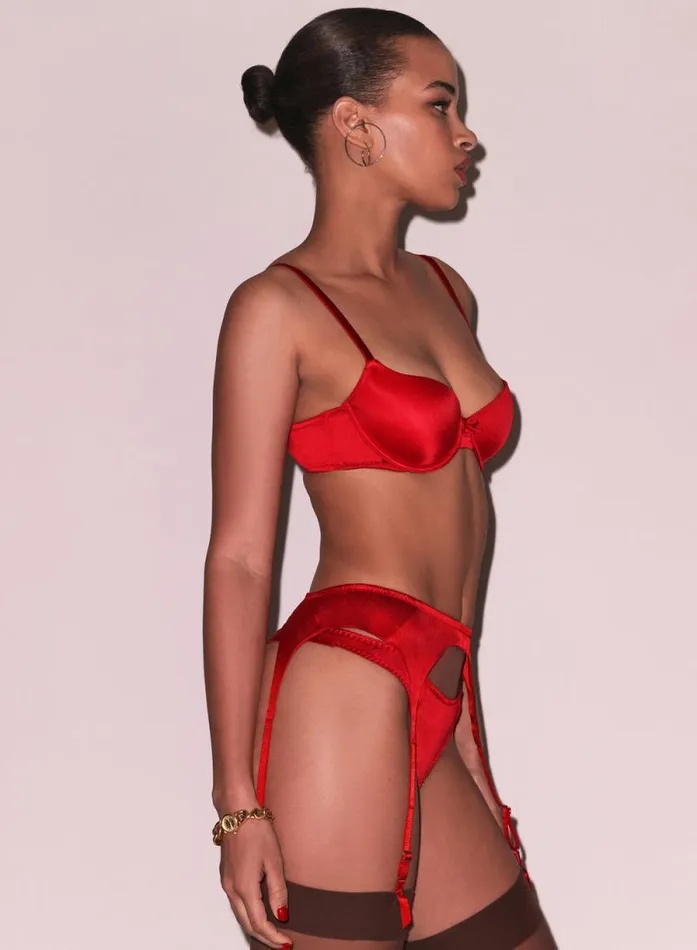 Fleur Du Mal Underwire Bras Seamless Luxe Balconette Bra 8211 Women
