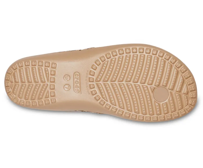 FlipFlops Kadee II Leopard Flip Leopard Gold 8211 Crocs Women