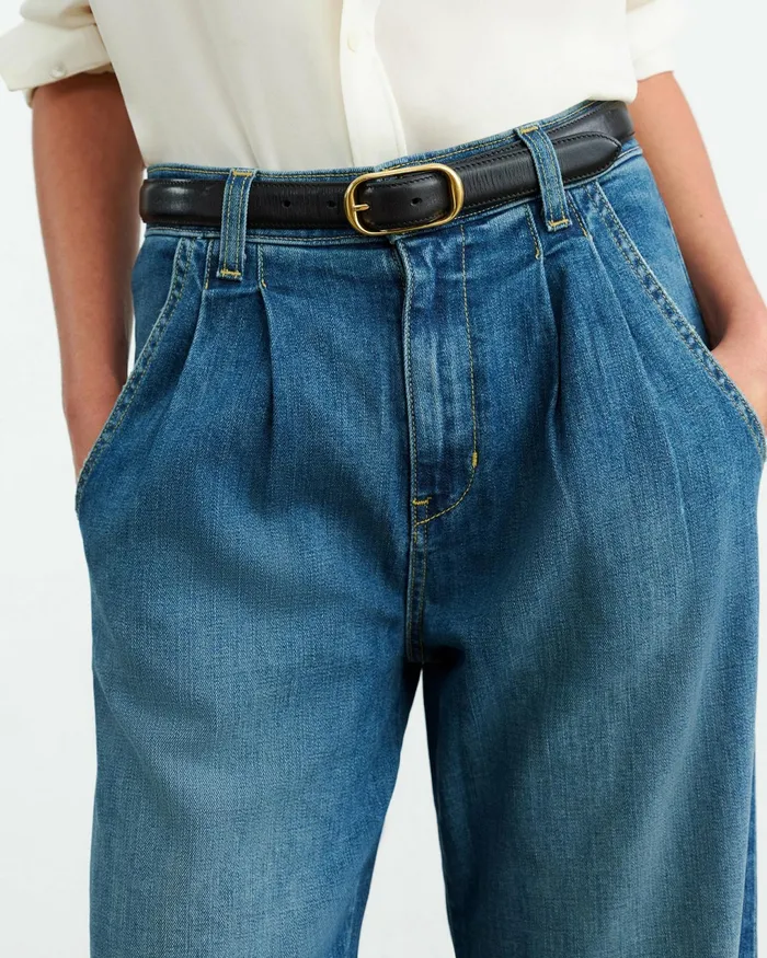 FLORA JEAN Classic Wash Women Nili Lotan Denim