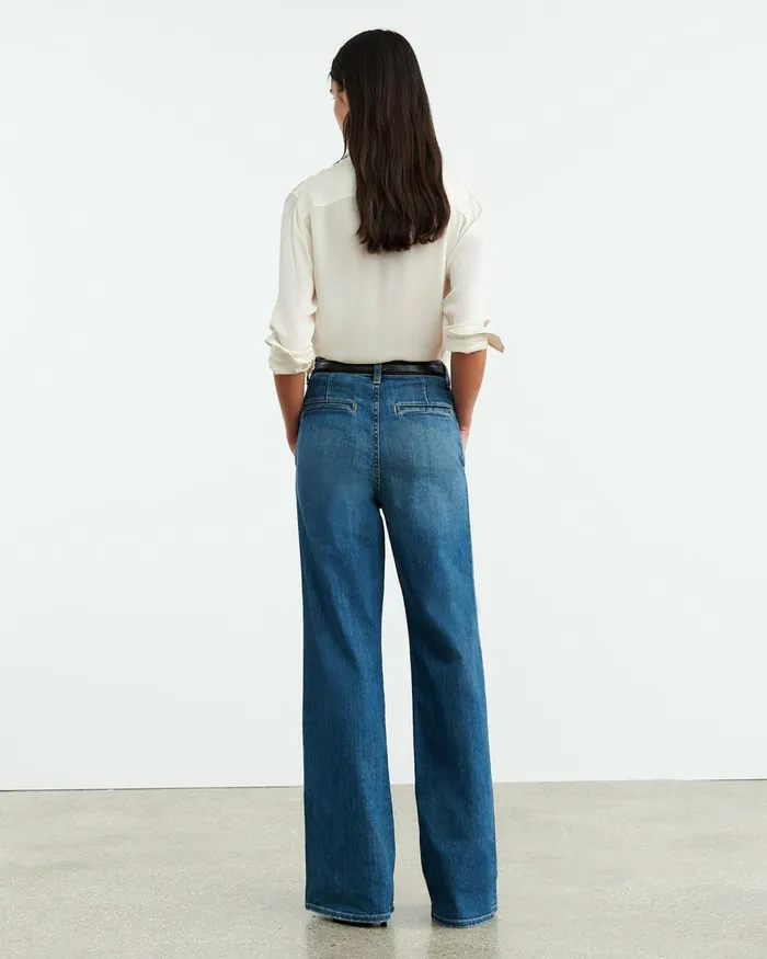 FLORA JEAN Classic Wash Women Nili Lotan Denim