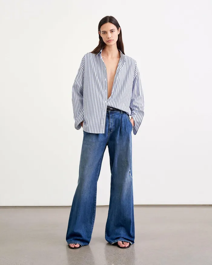 FLORA JEAN Classic Wash Women Nili Lotan Denim