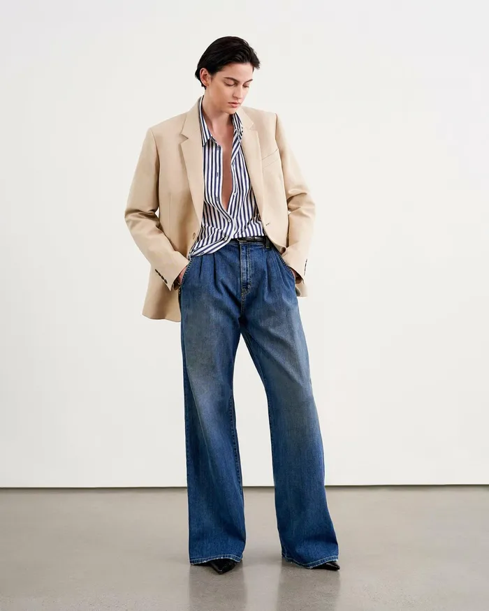 FLORA JEAN Classic Wash Women Nili Lotan Denim