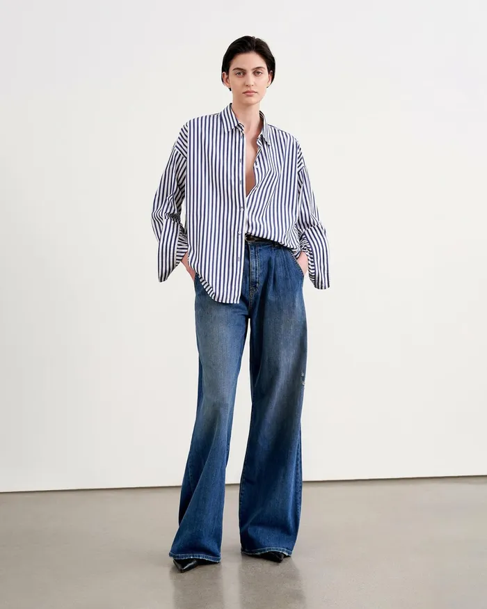 FLORA JEAN Classic Wash Women Nili Lotan Denim