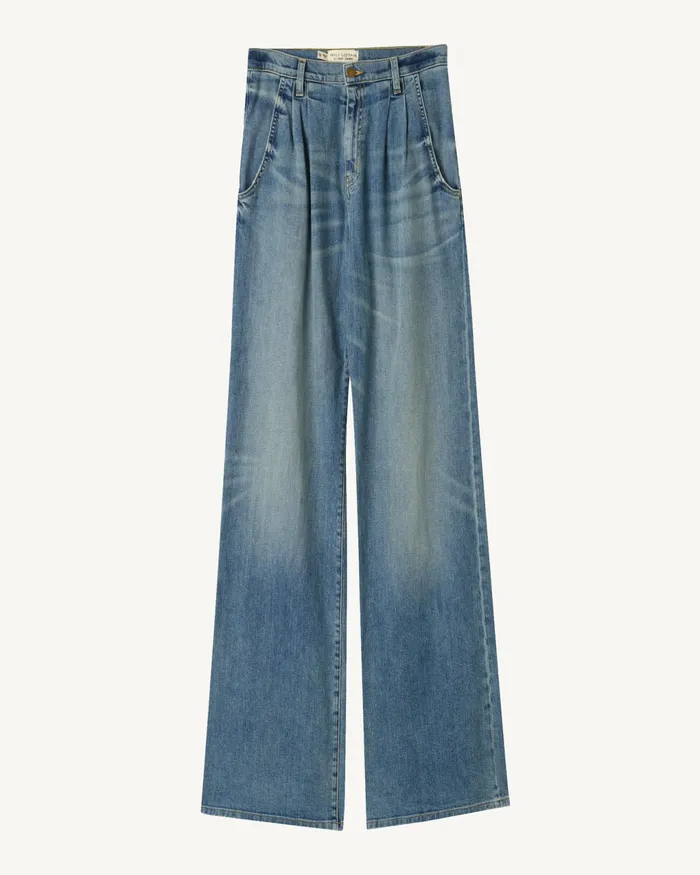 FLORA JEAN Classic Wash Women Nili Lotan Denim