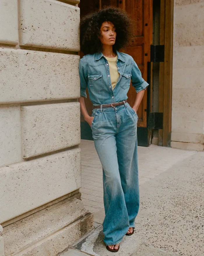 FLORA JEAN Classic Wash Women Nili Lotan Denim