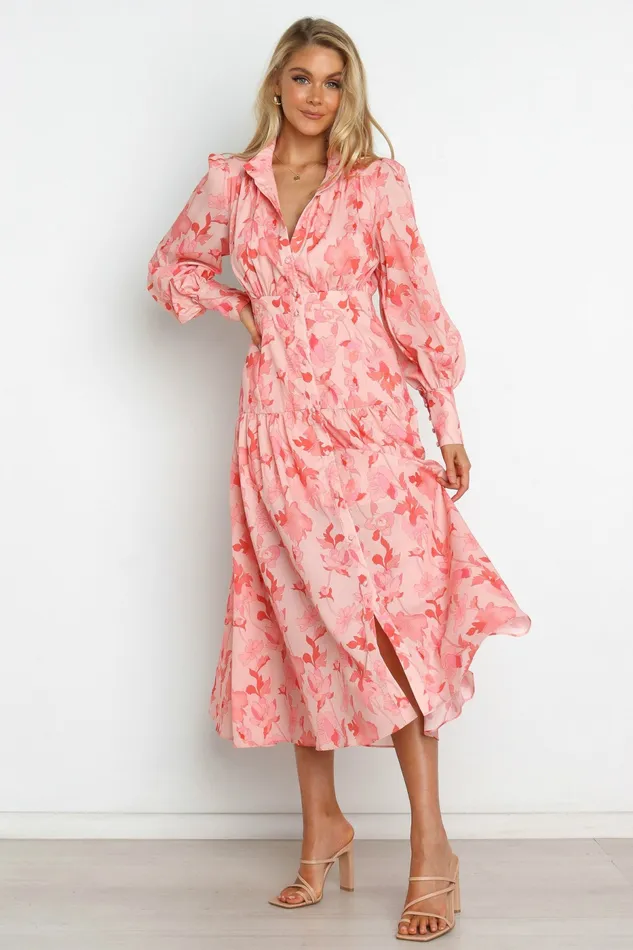 Floral Dresses Petal and Pup Women Forever Dress Pink
