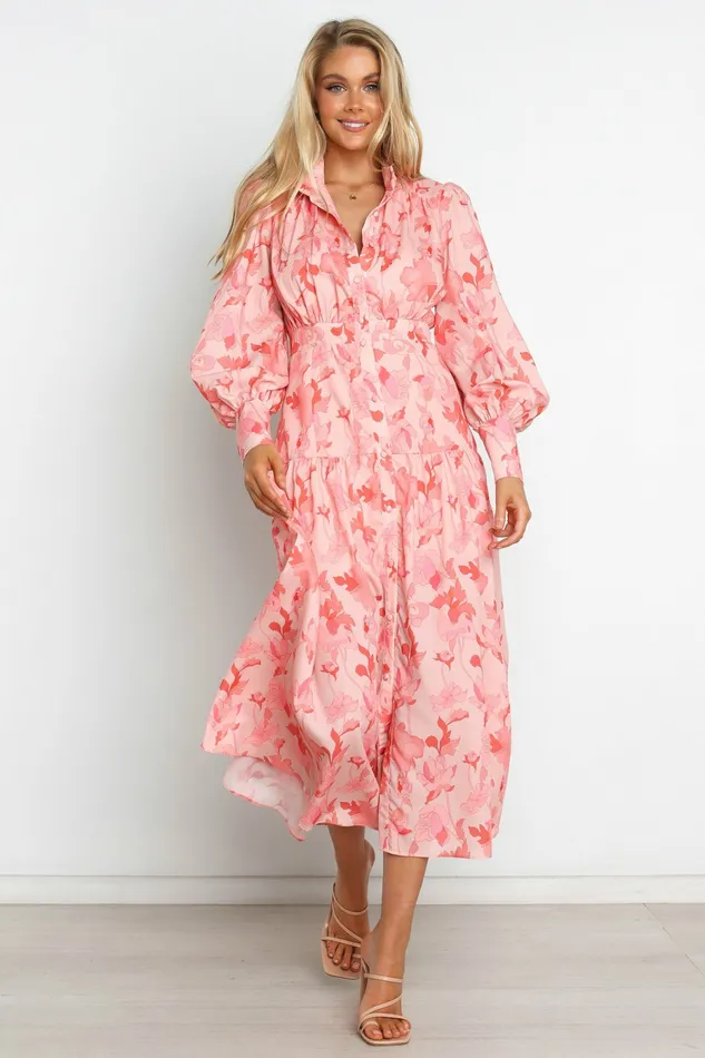 Floral Dresses Petal and Pup Women Forever Dress Pink