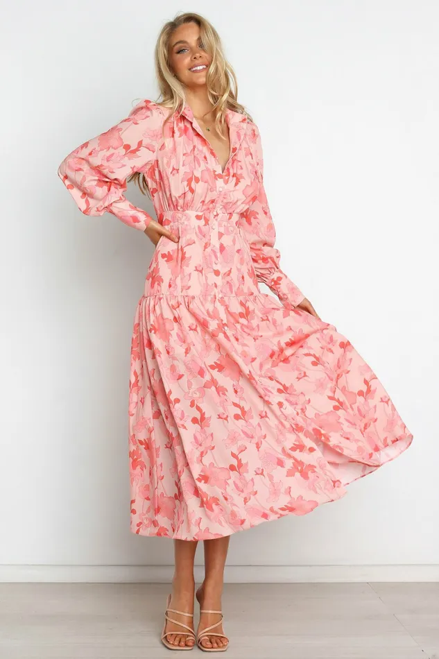 Floral Dresses Petal and Pup Women Forever Dress Pink