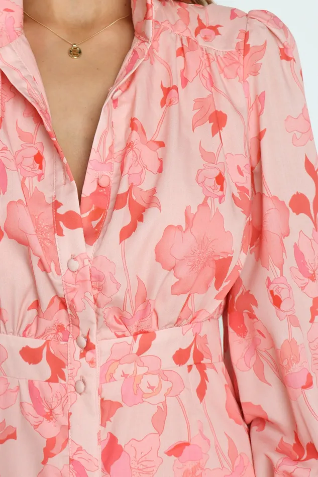 Floral Dresses Petal and Pup Women Forever Dress Pink