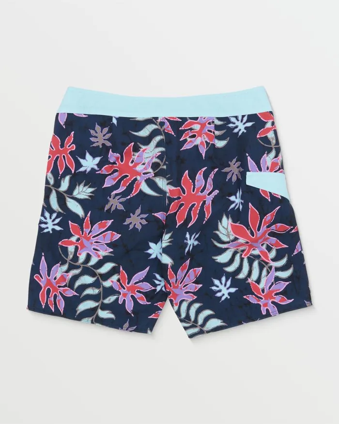 Floral Motion ModTech Trunks 8211 Navy Mens Volcom Boardshorts and Trunks