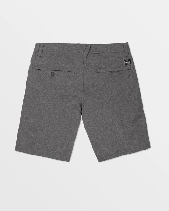 Frickin Cross Shred Static Shorts 8211 Charcoal Heather Mens Volcom Golf
