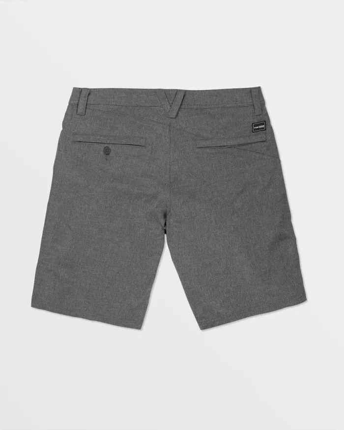 Frickin Cross Shred Static Shorts 8211 Charcoal Heather Mens Volcom Hiking