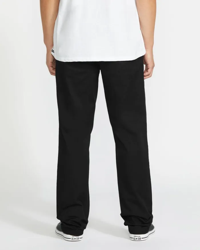 Frickin Modern Stretch Pants 8211 Black Mens Volcom Pants