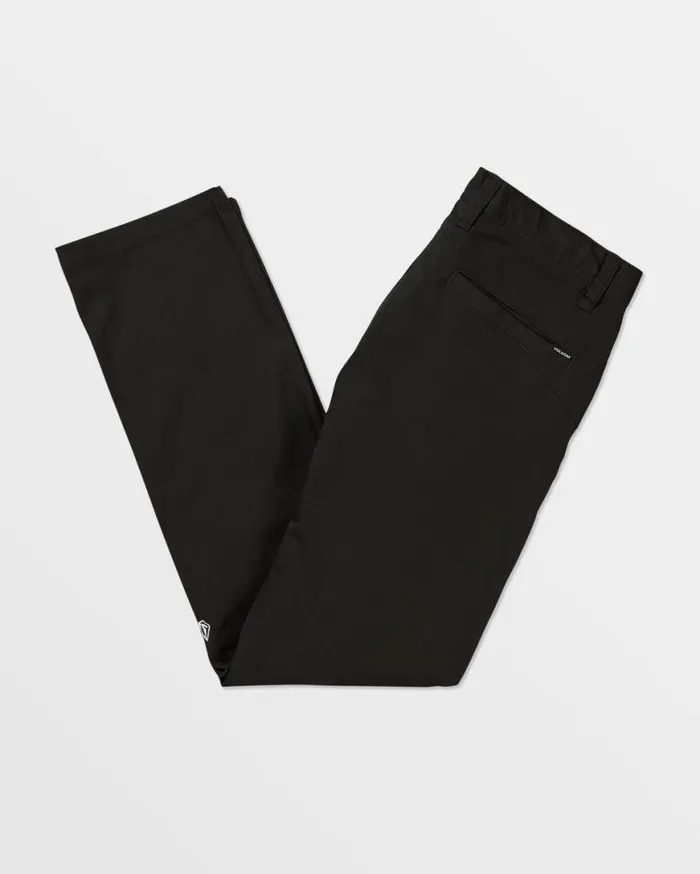 Frickin Modern Stretch Pants 8211 Black Mens Volcom Pants