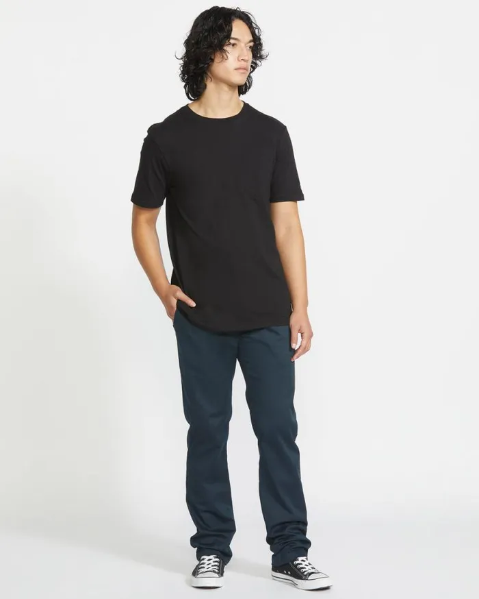 Frickin Modern Stretch Pants 8211 Dark Navy Mens Volcom Pants