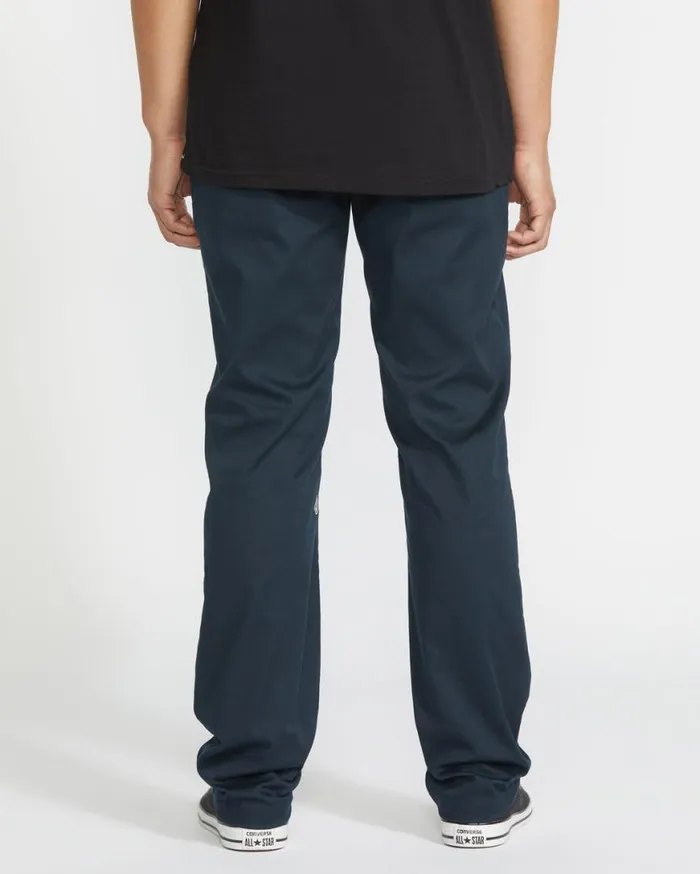 Frickin Modern Stretch Pants 8211 Dark Navy Mens Volcom Pants