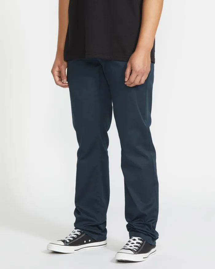Frickin Modern Stretch Pants 8211 Dark Navy Mens Volcom Pants
