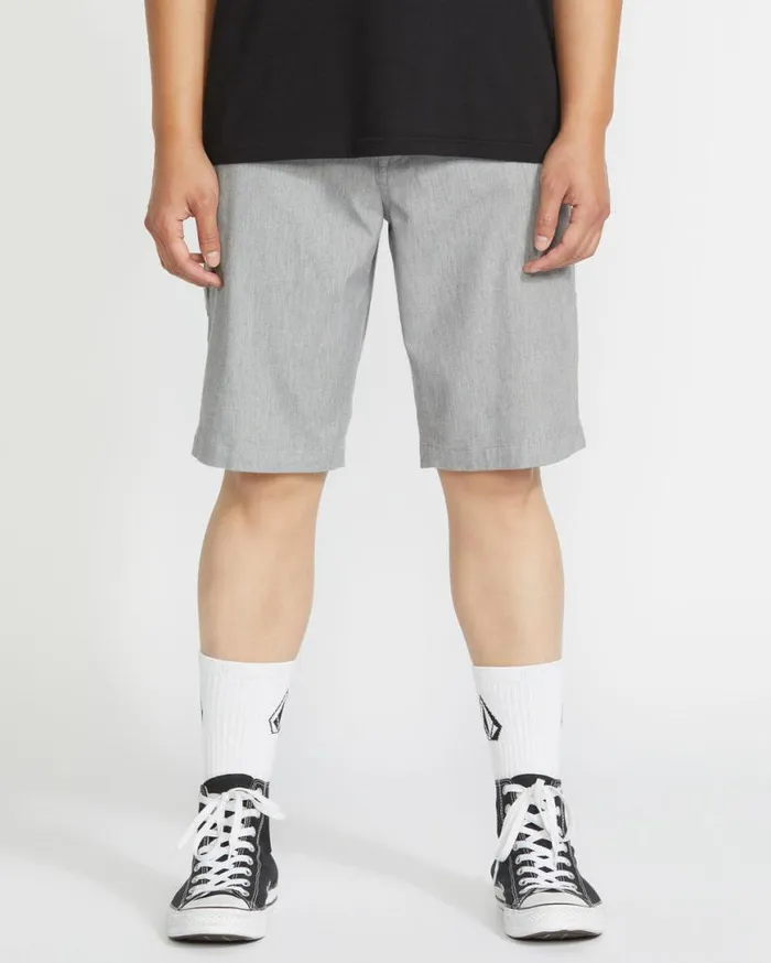 Frickin Modern Stretch Shorts 8211 Grey Mens Volcom Golf