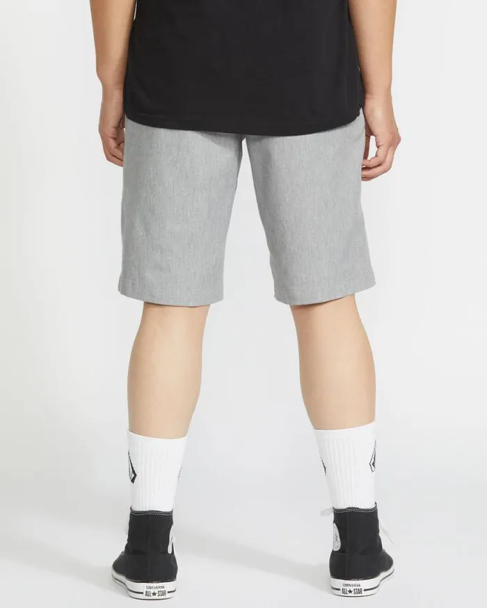 Frickin Modern Stretch Shorts 8211 Grey Mens Volcom Golf