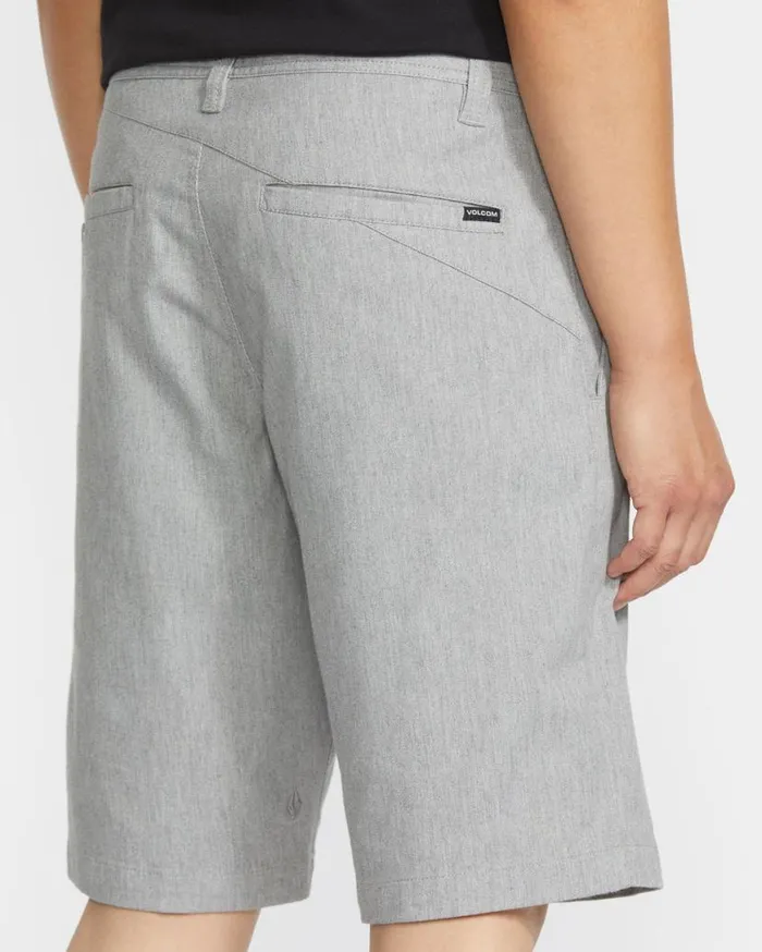 Frickin Modern Stretch Shorts 8211 Grey Mens Volcom Golf