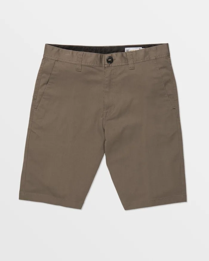 Frickin Modern Stretch Shorts 8211 Mushroom Mens Volcom Shorts