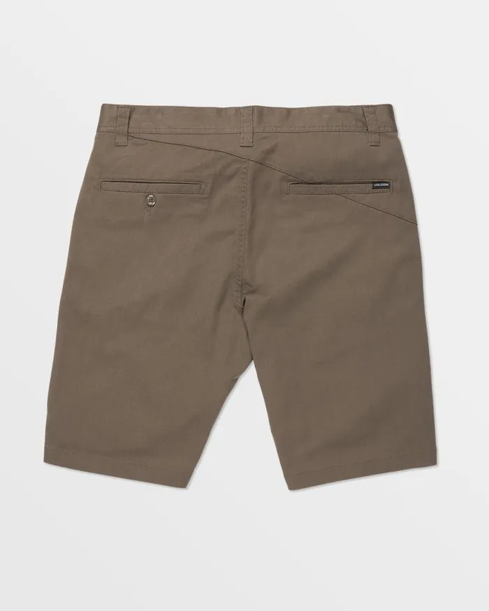 Frickin Modern Stretch Shorts 8211 Mushroom Mens Volcom Shorts