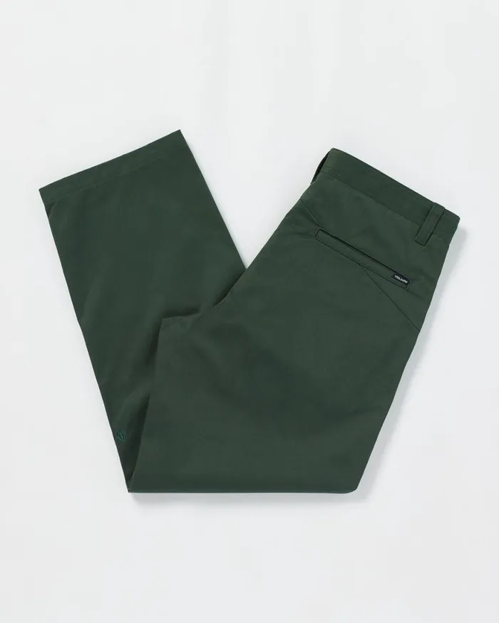 Frickin Skate Chino Pants 8211 Dark Forest Mens Volcom Pants