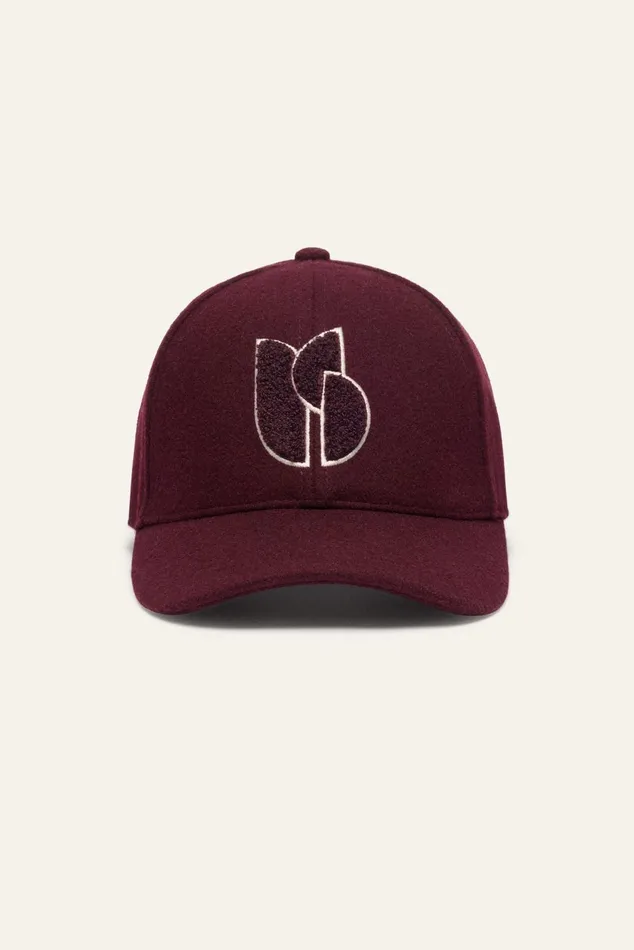 Front Pattern Cap Hugo Brown Women Baandsh Hats