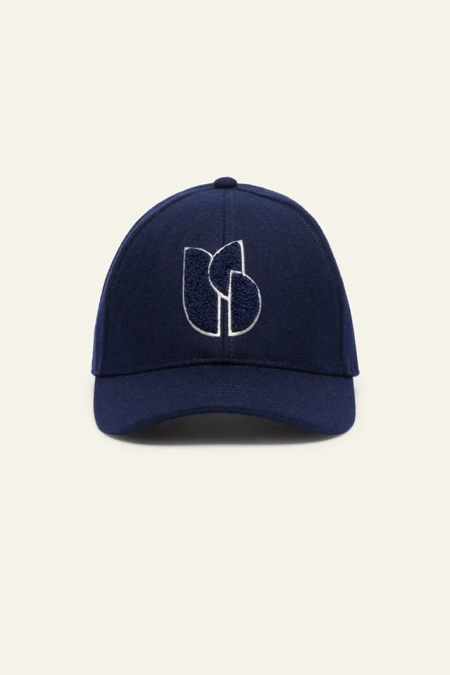 Front Pattern Cap Hugo Brown Women Baandsh Hats